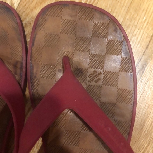 Louis Vuitton men’s flip slops size 11 - Picture 2 of 4